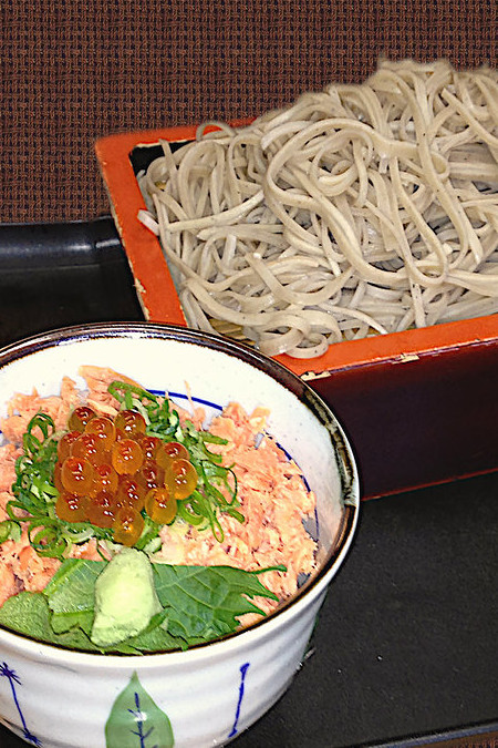 鮭いくら丼セット